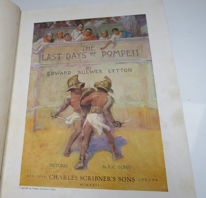 The Last Days Of Pompeii By Edward Bulwer Lytton 1926 book image 3