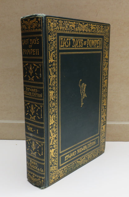 The Last Days Of Pompeii By Edward Bulwer Lytton Vol I 1899 book image 2