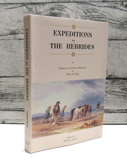 Expeditions To The Hebrides By George Clayton Atkinson In 1831 and 1833  .... 2001 book front cover