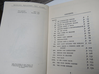 Biggles Delivers The Goods A Biggles Squadron Story By Captain W.E. Johns 1948