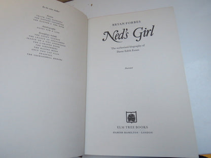 Ned's Girl The Authorized Biography of Dame Edith Evans By Bryan Forbes 1977 book image 3