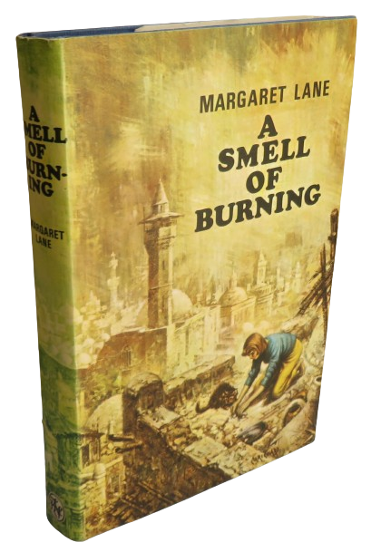 A Smell of Burning A Novel By Margaret Lane 1965 book front cover