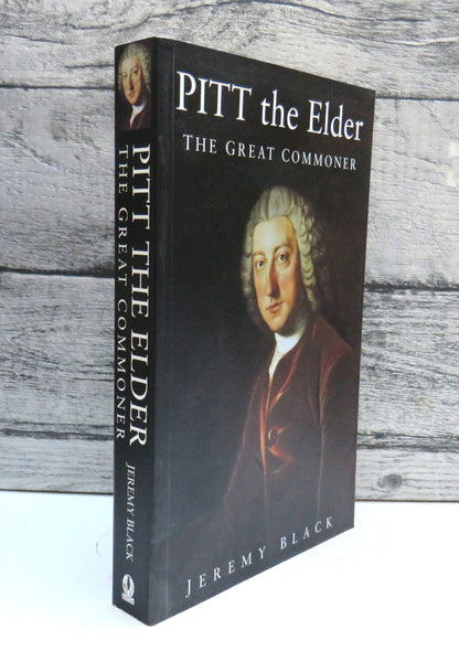 Pitt The Elder The Great Commoner By Jeremy Black 1999 book front cover