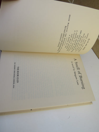 A Smell of Burning A Novel By Margaret Lane 1965 book image 3