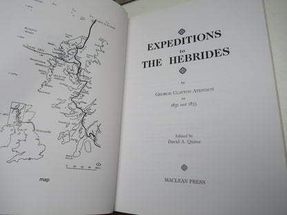 Expeditions To The Hebrides By George Clayton Atkinson In 1831 and 1833  .... 2001 book image 5