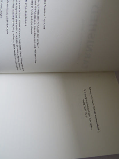 Tarnished By Lesia Annastasia Chytra 2015 book image 4