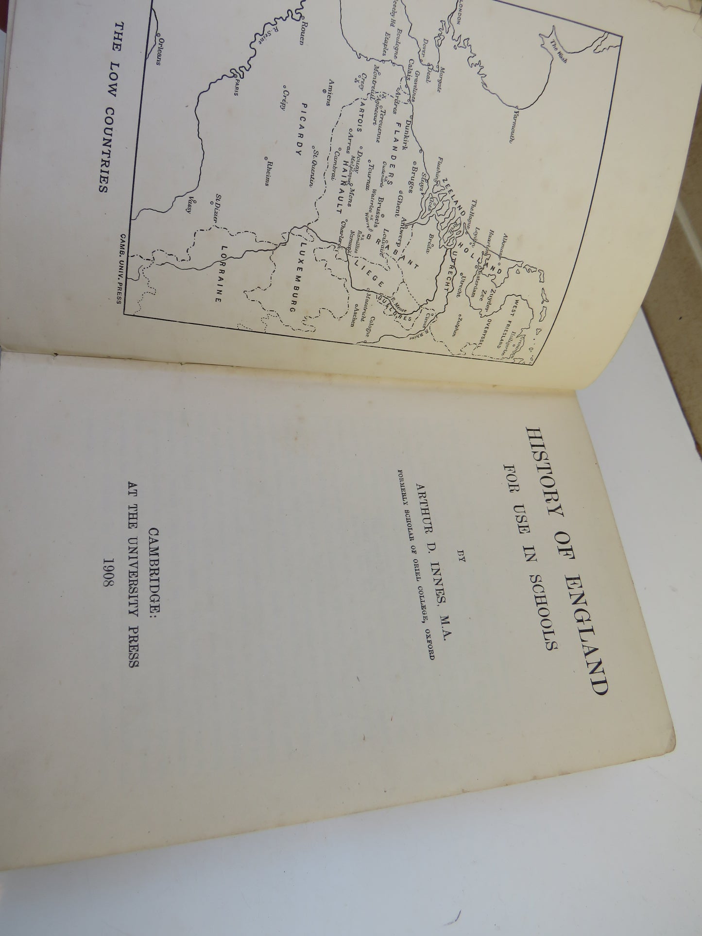 History of England For Use In Schools By Arthur D. Innes 1908