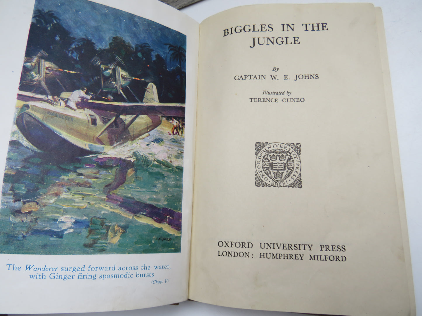 Biggles In The Jungle By Captain W. E. Johns