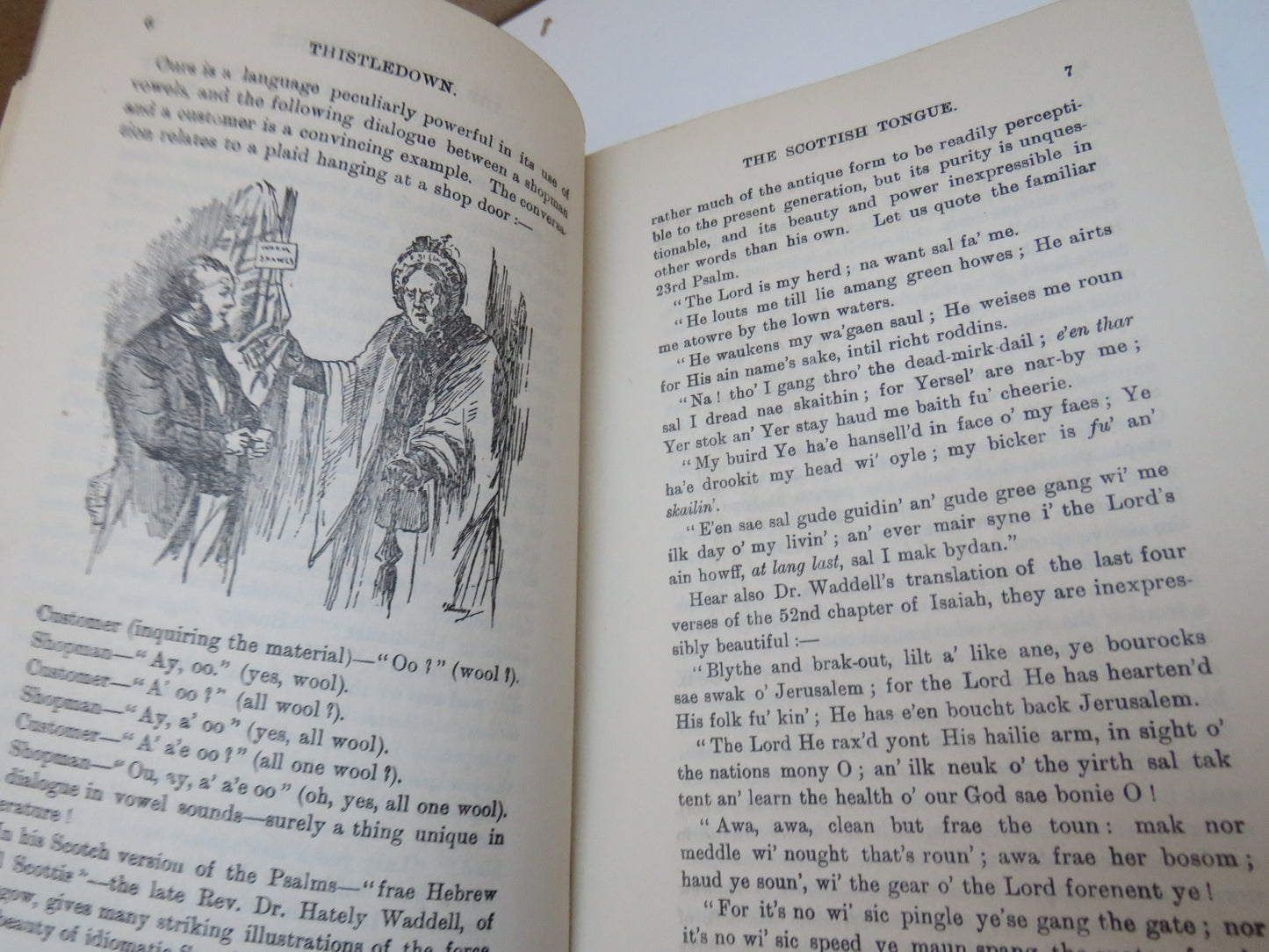 Thistledown A Book of Scotch Humour Character, Folk-Lore Story & Anecdote By Robert Ford