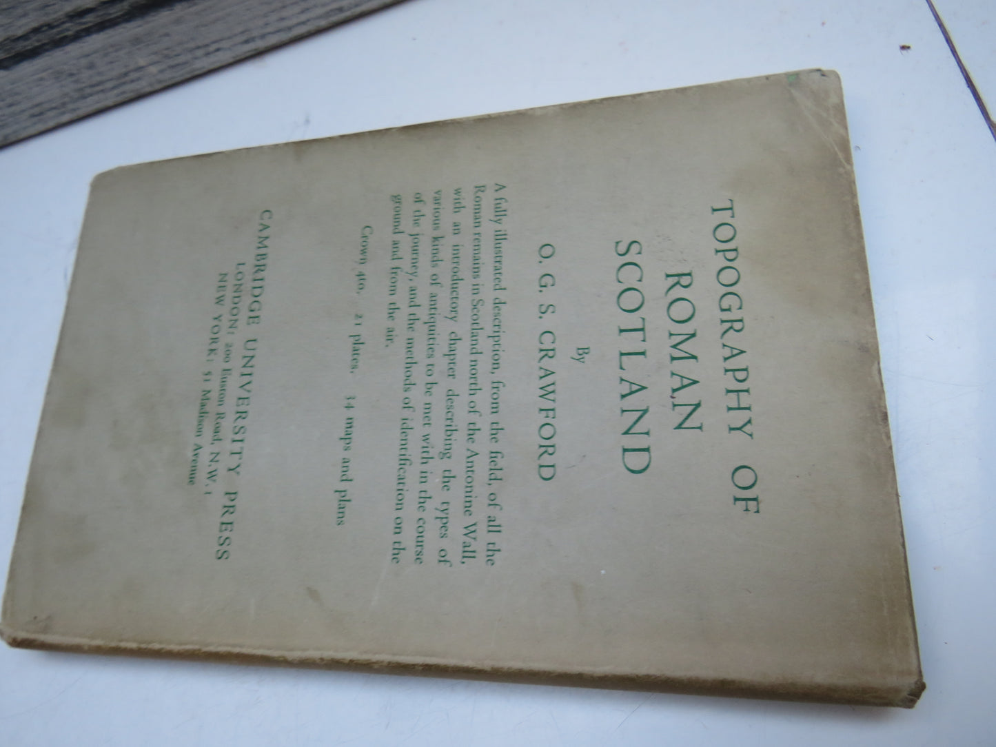 Early Scotland The Picts The Scots & The Welsh of Southern Scotland By H.M. Chadwick 1949