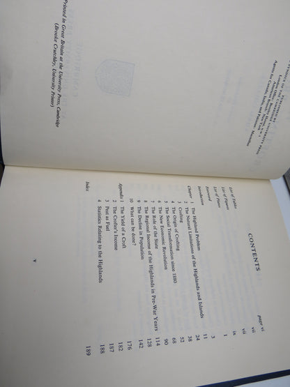 The Crofting Problem By The Late Adam Collier 1953 book image 5