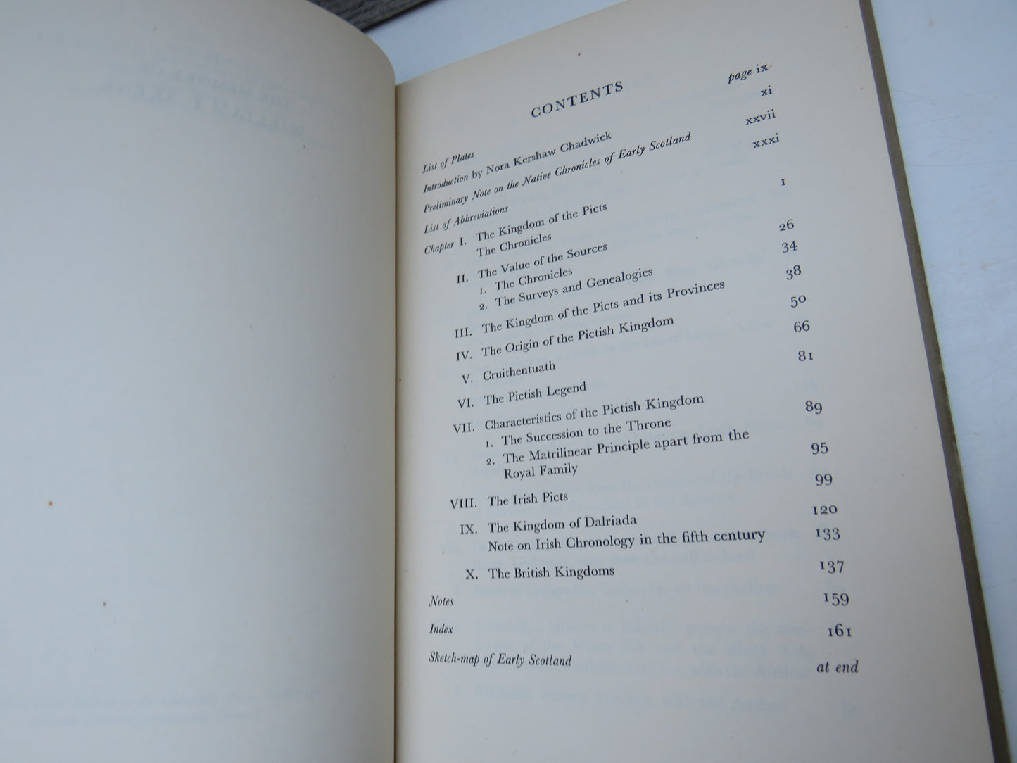 Early Scotland The Picts The Scots & The Welsh of Southern Scotland By H.M. Chadwick 1949
