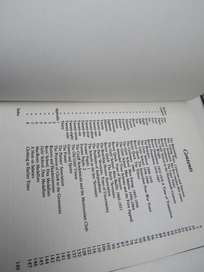 A History of Morrison's Academy Crieff By John Williamson 1980 book image 4