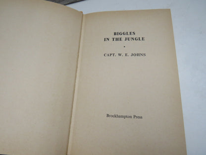 Biggles In The Jungle By Captain W.E. Johns 1963