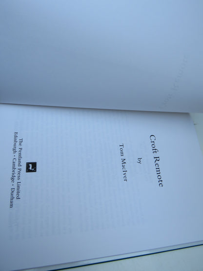 Croft Remote By Tom MacIver 1994 book image 4