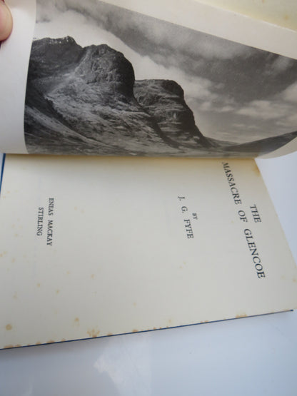 The Massacre of Glencoe By J.G. Fyfe 1948 1st Edition book image 4