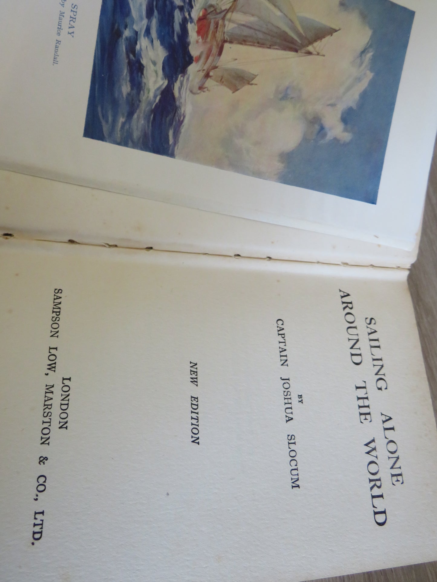 Sailing Alone Around The World By Captain Joshua Slocum