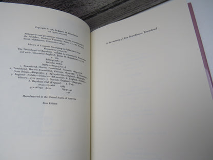 The Townshends of Raynham Nobility In Transition In Restoration and Early Hanoverian England By Jame book image 5