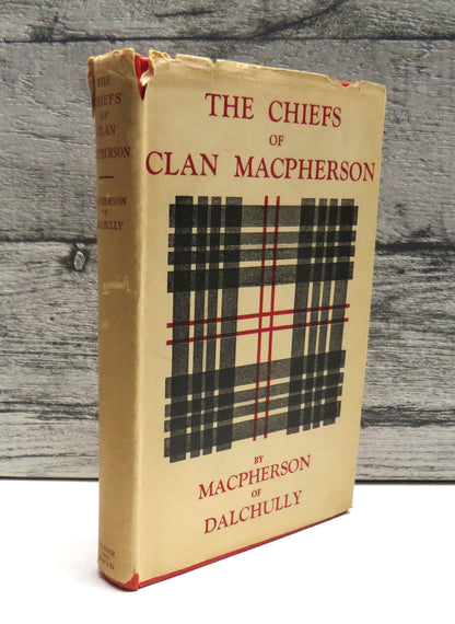 The Chiefs of Clan MacPherson By MacPherson of Dalchully 1947 book front cover