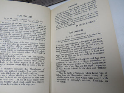 The Chiefs of Clan MacPherson By MacPherson of Dalchully 1947 book image 5