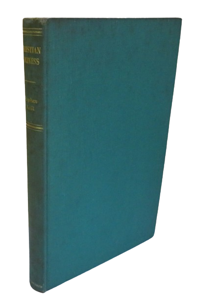 Christian Holiness, The Carnahan Lectures for 1958 by Stephen Neill, 1960 book front cover