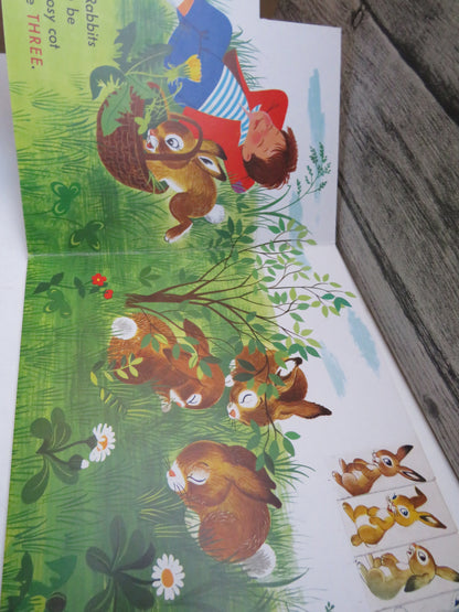 Ten Little Rabbits Vintage Children's Book - Printed In West Germany book image 5