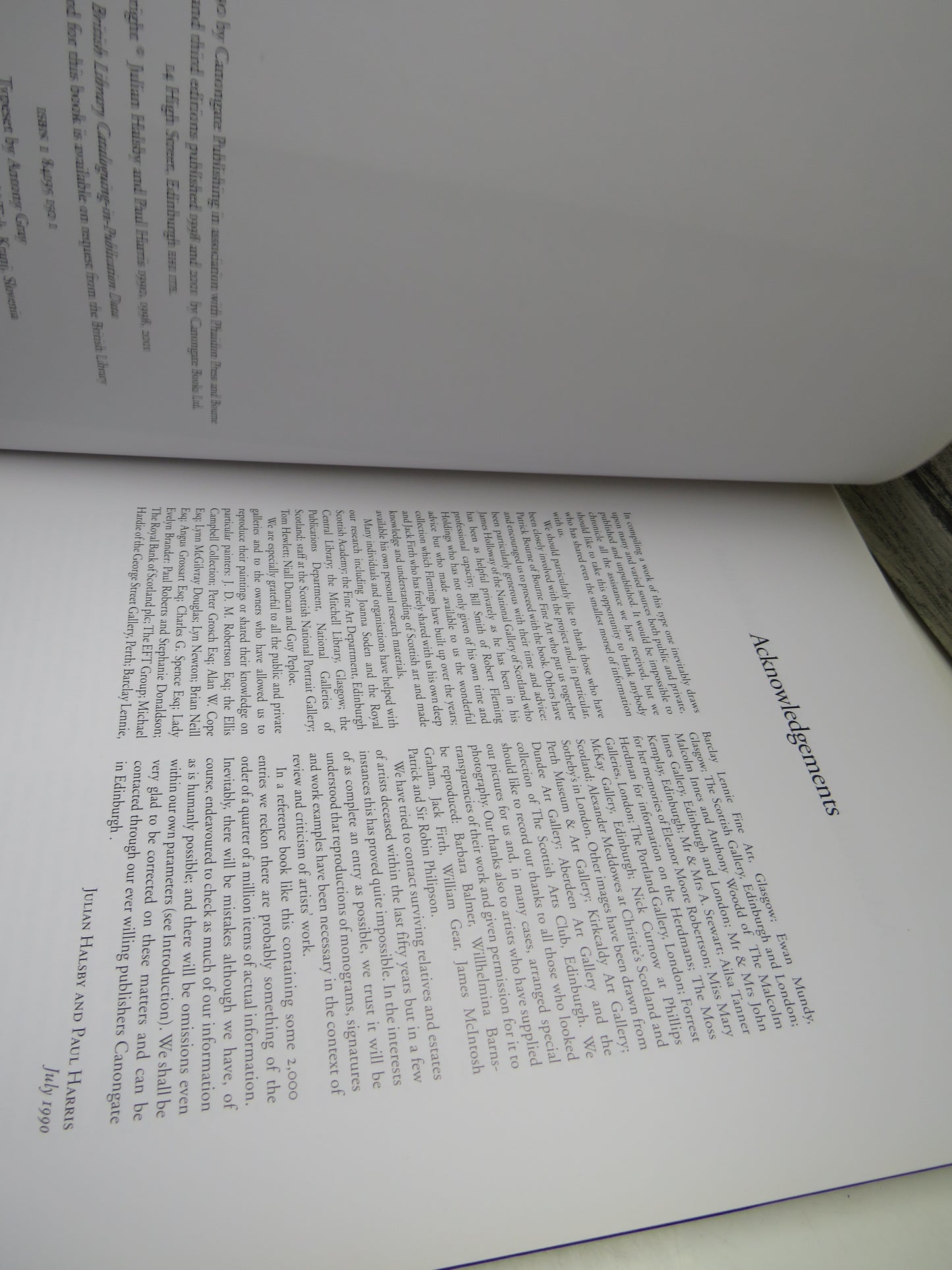 The Dictionary of Scottish Painters, 1600 to the Present by Paul Harris and Julian Halsby, 2001