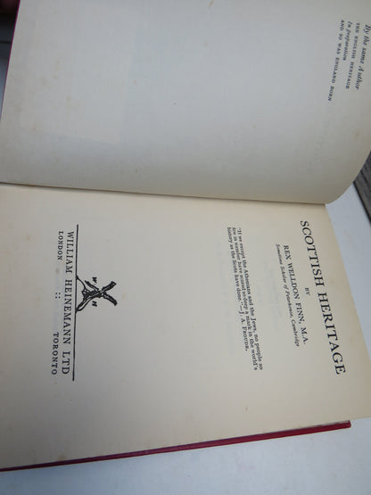 Scottish Heritage By Rex Welldon Finn 1938 1st Edition book image 4
