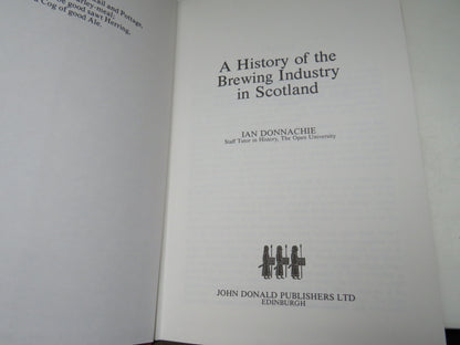 A History of the Brewing Industry in Scotland by Ian Donnachie, 1979, Vintage Scottish Book book image 3