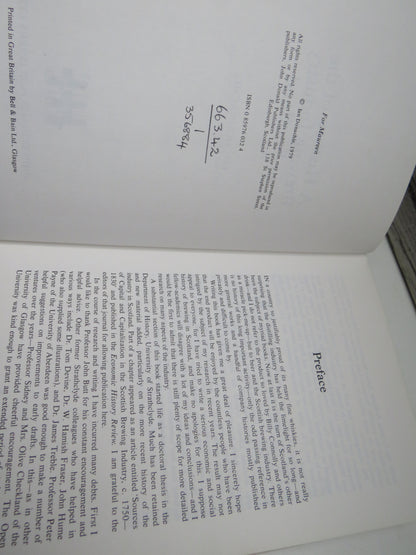 A History of the Brewing Industry in Scotland by Ian Donnachie, 1979 book image 5