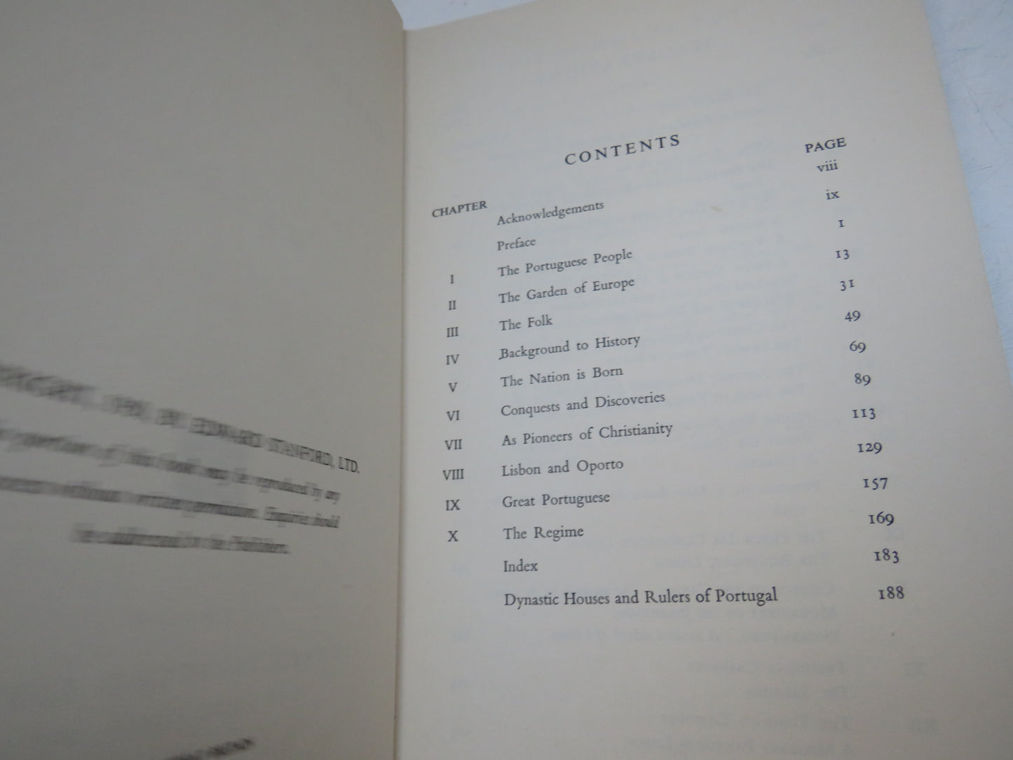 Portugal Gateway To Greatness By W. J. Barnes 1950