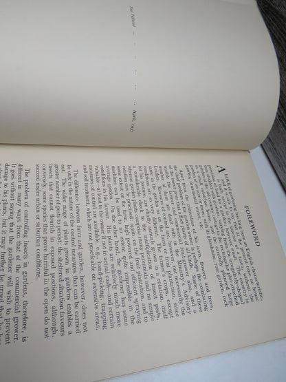 Pests of Ornamental Garden-Plants, Bulletin No. 97, G. Fox Wilson, 1937, Vintage Garden Book book image 4