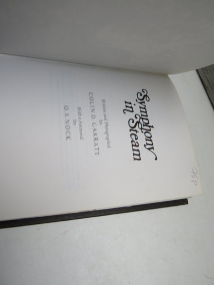 Symphony In Steam Written and Photographed By Colin D. Garratt 1970 book image 3