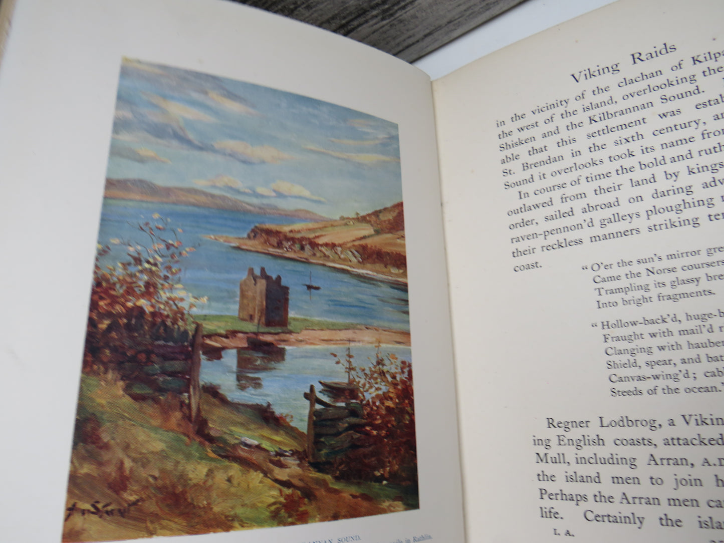 Beautiful Britain The Isle of Arran By The Rev. Charles A Hall 1912