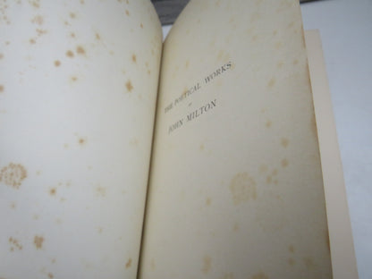 The Poetical Works of John Milton, edited after the original texts by the Rev. H. C. Beeching, 1900 book image 3