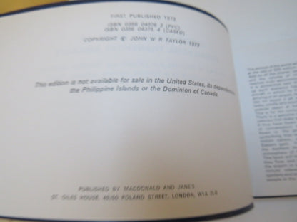 Jane's Pocket Book 3, Commercial Transport Aircraft, Edited by John W. R. Taylor, 1973 book image 4