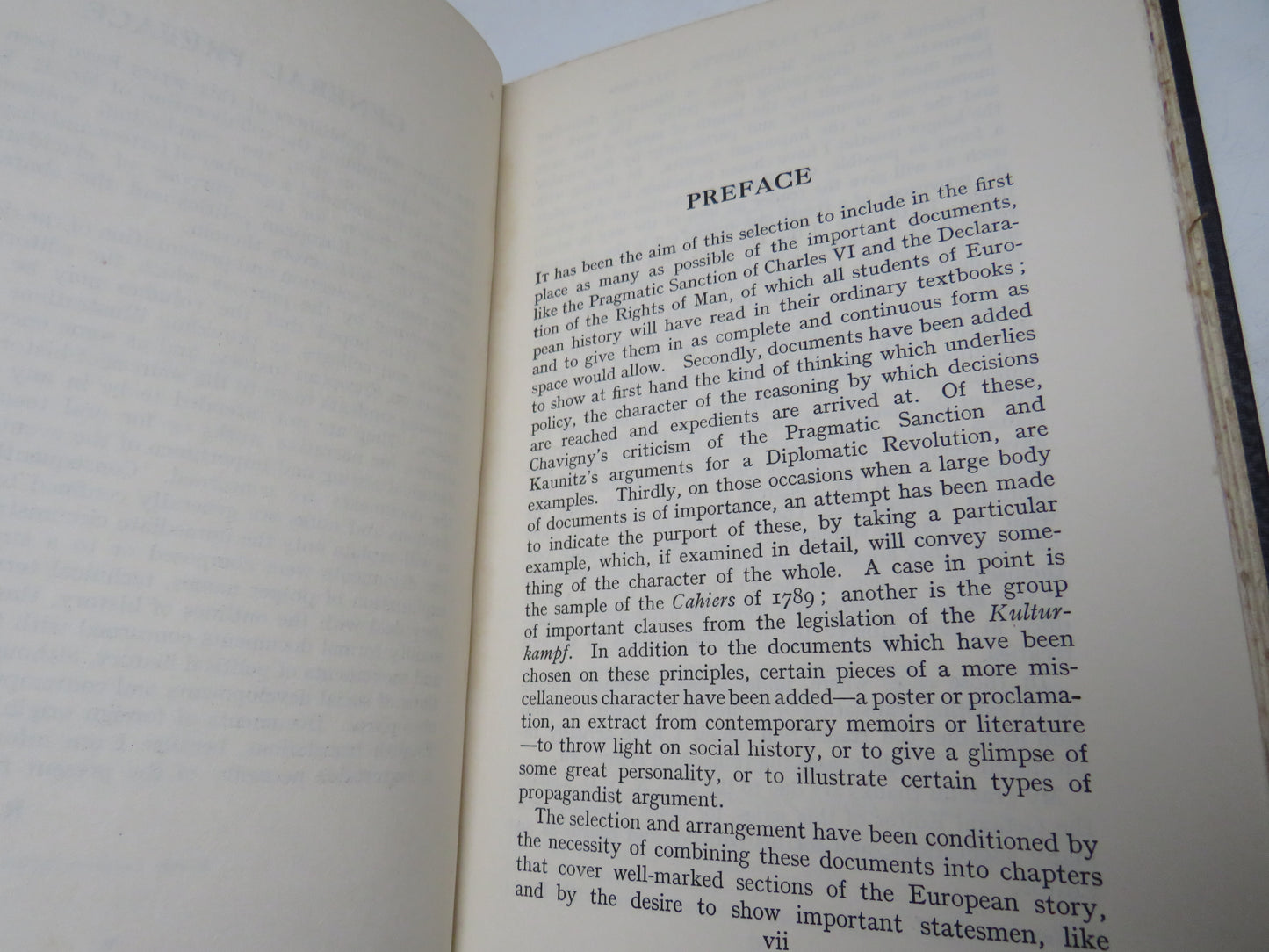 Select Documents of European History Vol III. 1715-1920, edited by H. Butterfield, 1931