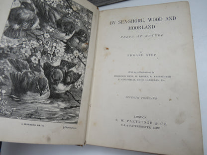 By Sea-Shore, Wood and Moorland Peeps At Nature By Edward Step