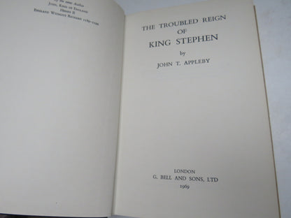 The Troubled Reign Of King Stephen By John T. Appleby 1969 book image 3