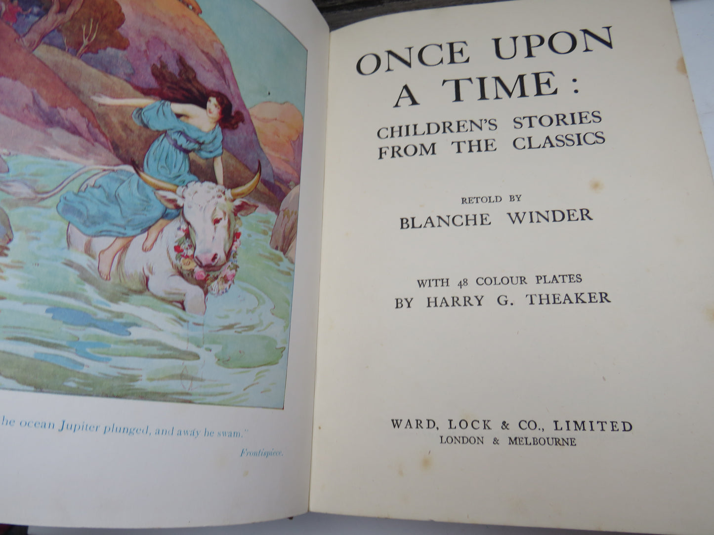 Once Upon A Time: Children's Stories From The Classics Retold By Blanche Winder