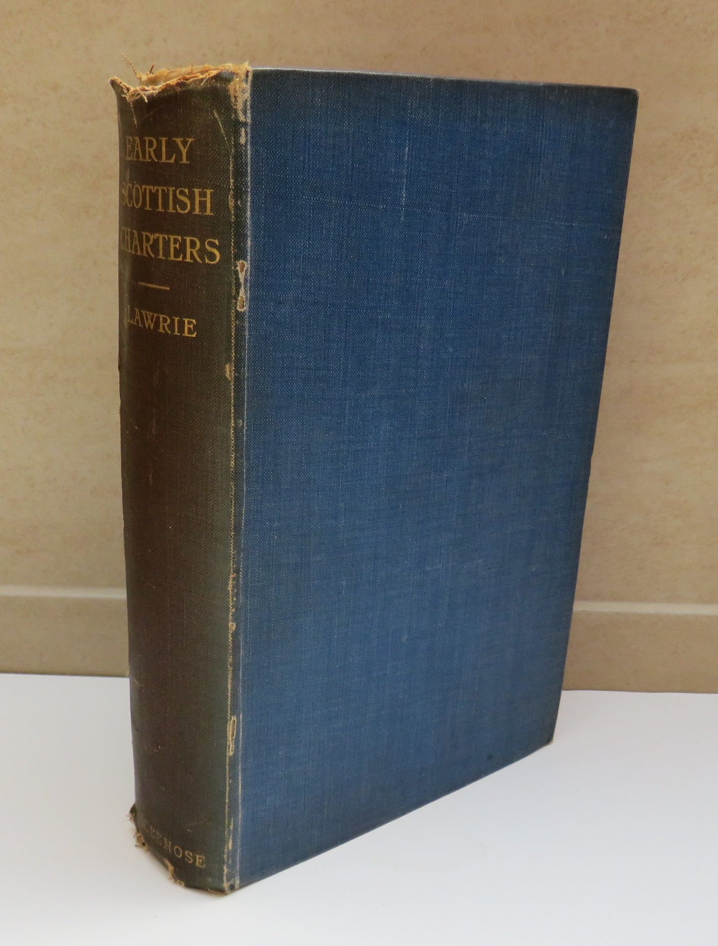 Early Scottish Charters Prior To A.D. 1153 By Sir Archibald C. Lawrie 1905