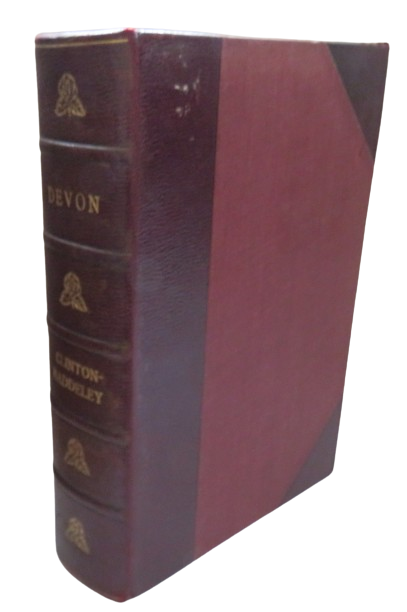 Devon By V.C. Clinton-Baddeley Illustrated By Sutton Palmer book front cover