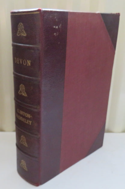 Devon By V.C. Clinton-Baddeley Illustrated By Sutton Palmer book image 2