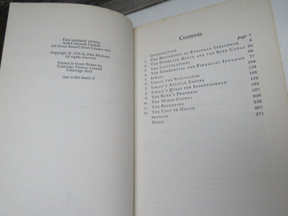 Spoiling The Egyptians By John Marlowe 1974 book image 4