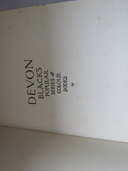 Devon By V.C. Clinton-Baddeley Illustrated By Sutton Palmer book image 4