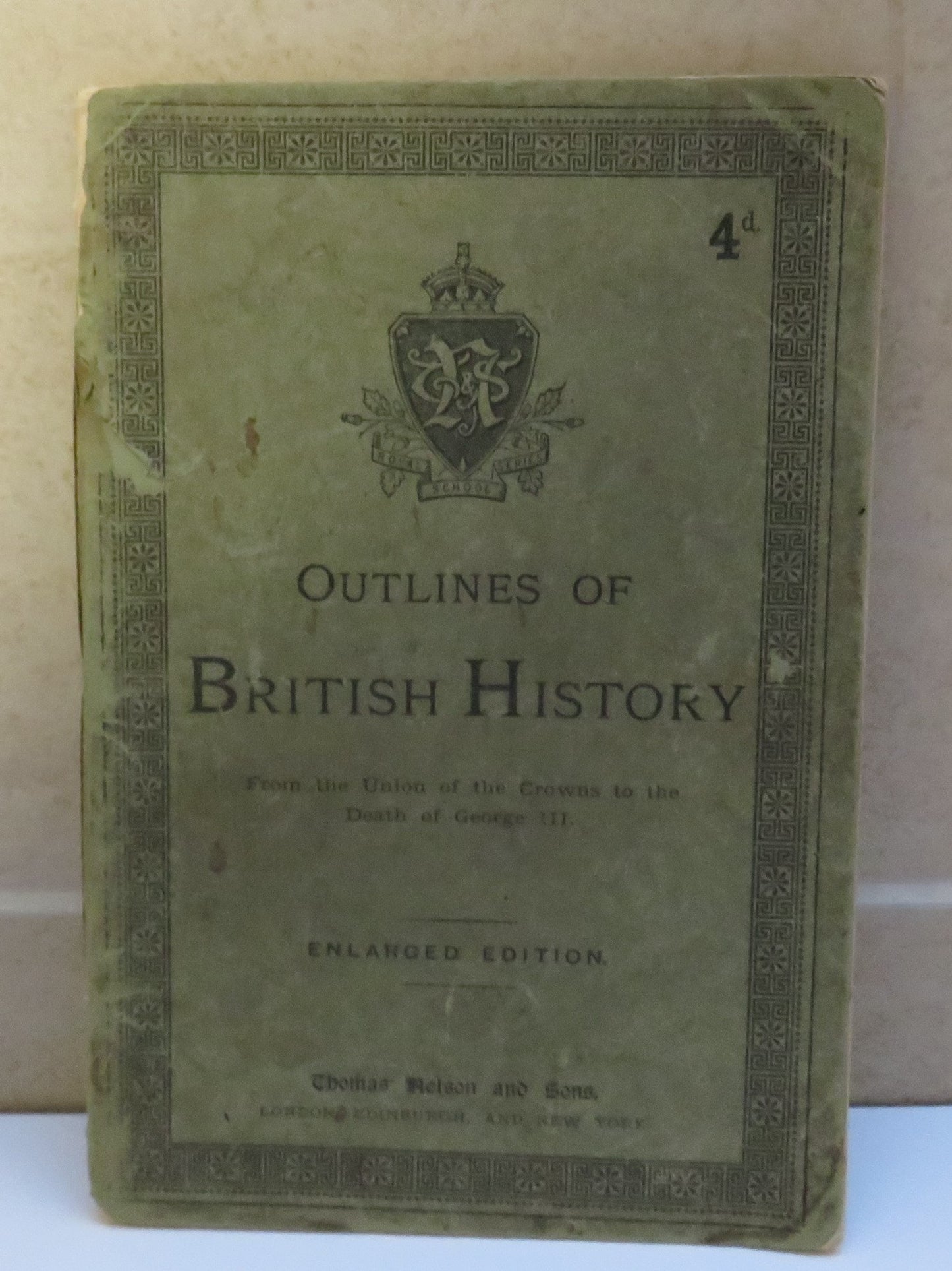 Outlines of British History from the Union of the Crowns to the Death of George III, 1885