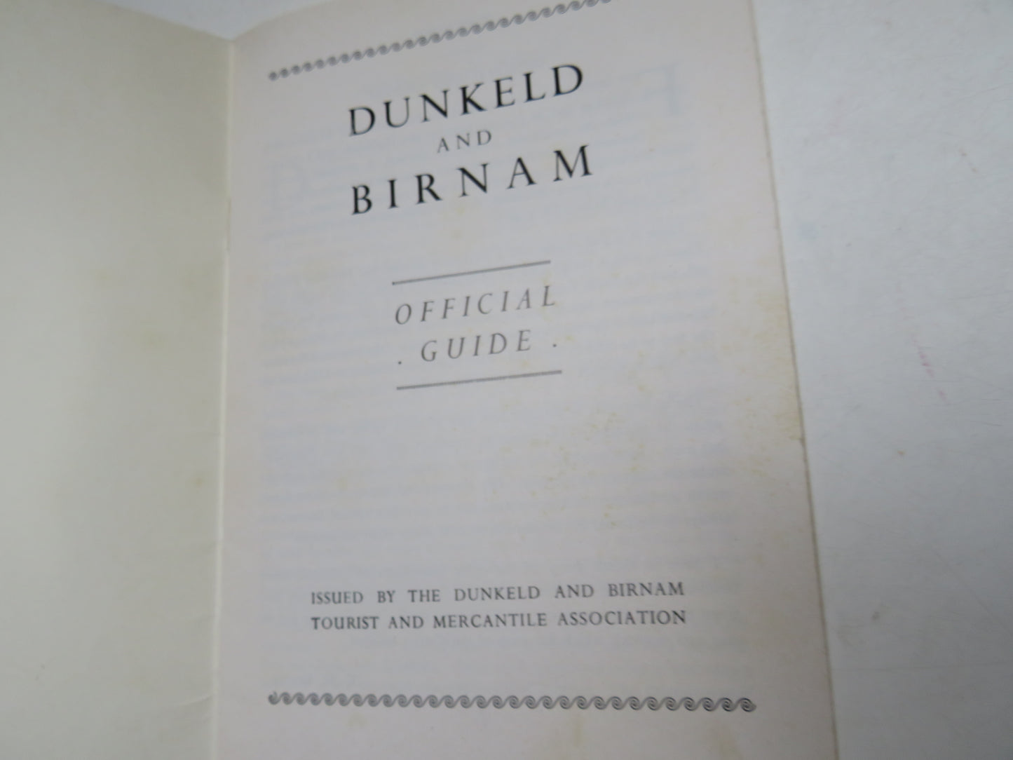 Dunkeld and Birnam Official Guide (Vintage Travel Guide) book 3