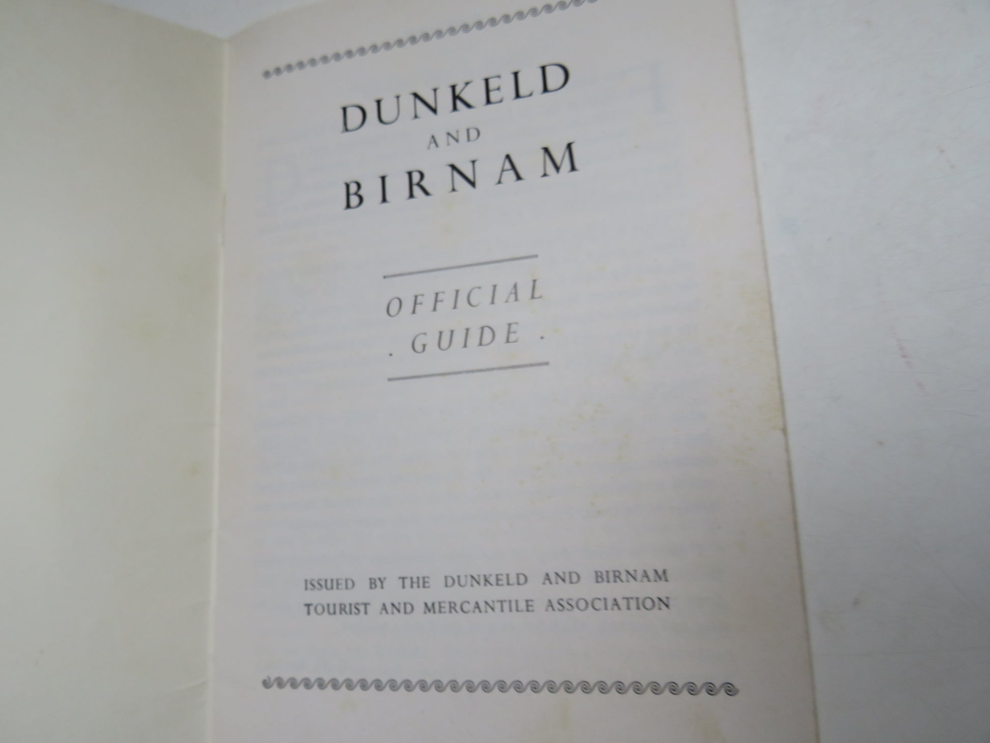 Dunkeld and Birnam Official Guide (Vintage Travel Guide) book 3
