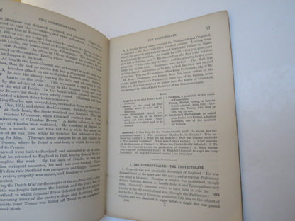 Outlines of British History from the Union of the Crowns to the Death of George III, 1885 book image 5
