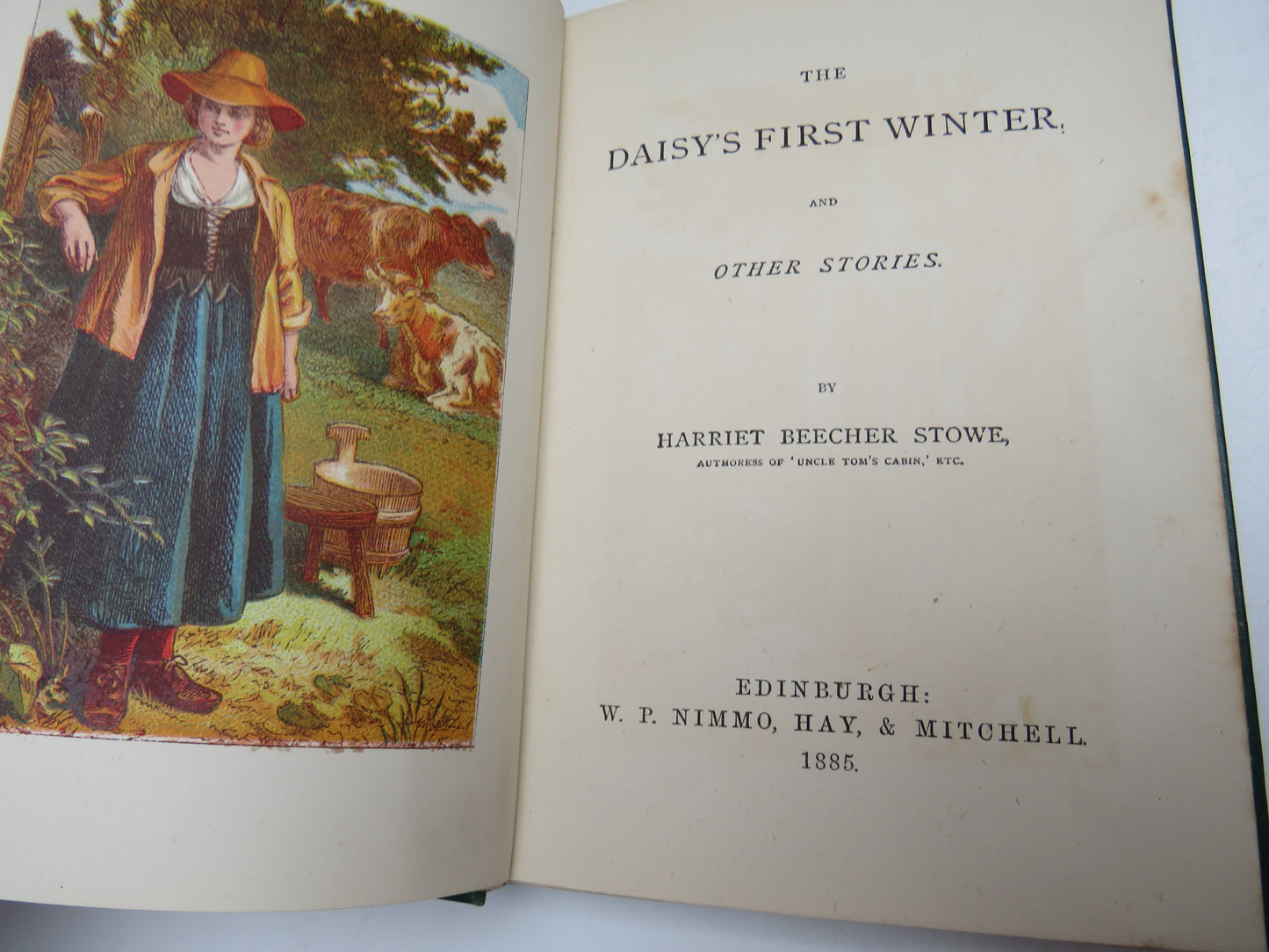 The Daisy's First Winter and Other Stories By Harriet Beecher Stowe 1885